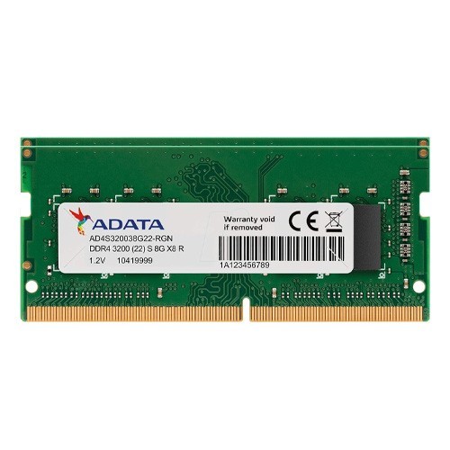 Lot of 4 ADATA 8GB DDR4 2400MHz PC4-19200 1RX8 SODIMM Laptop RAM Memory