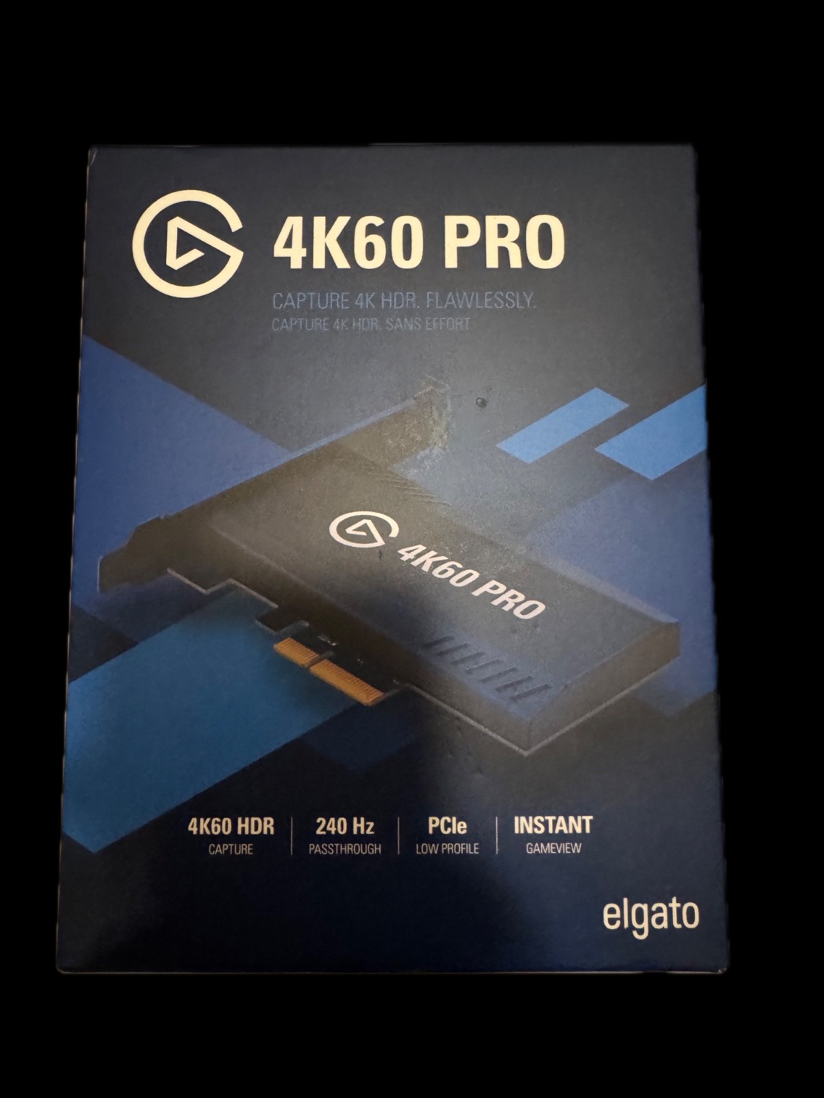 Elgato 4K60 Pro HDR PCIe Capture Card 240Hz Passthrough – NEW