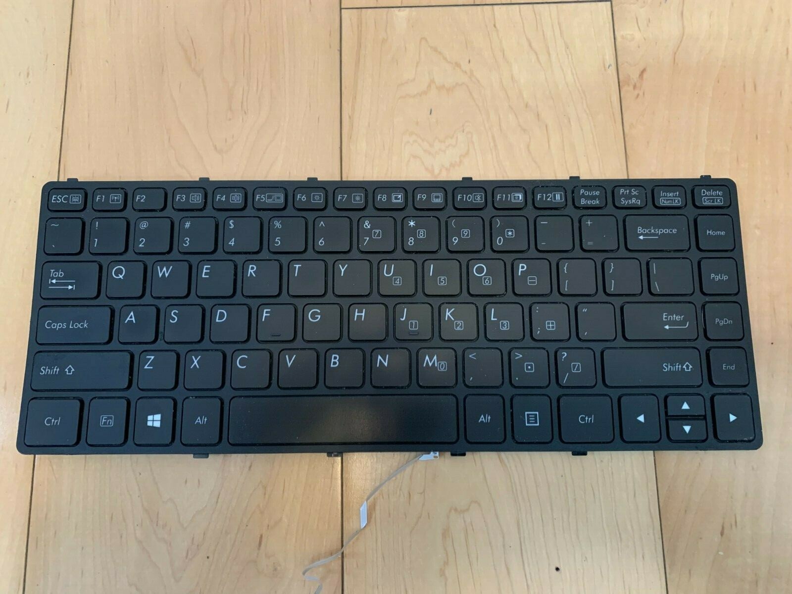 US layout Backlit Keyboard For Getac S410 United States US Black Frame Original