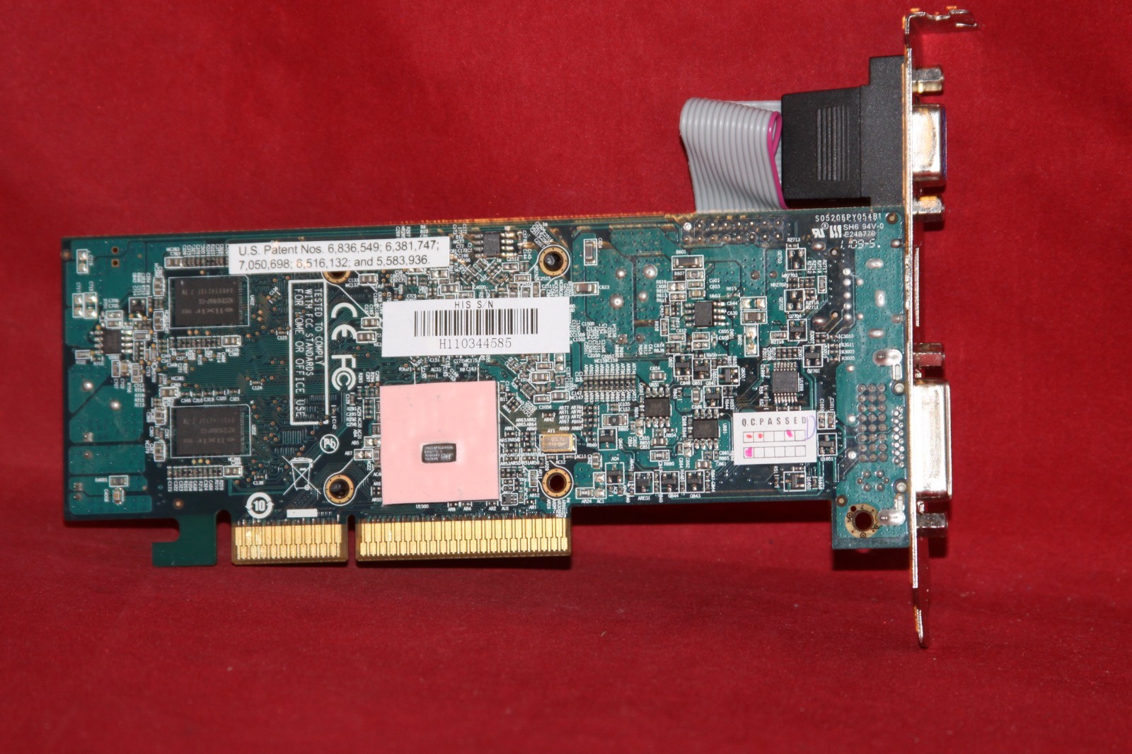 HIS ATI Radeon HD 4350 512MB 64BIT DDR3, AGP Graphics Card. (H435F512HA)