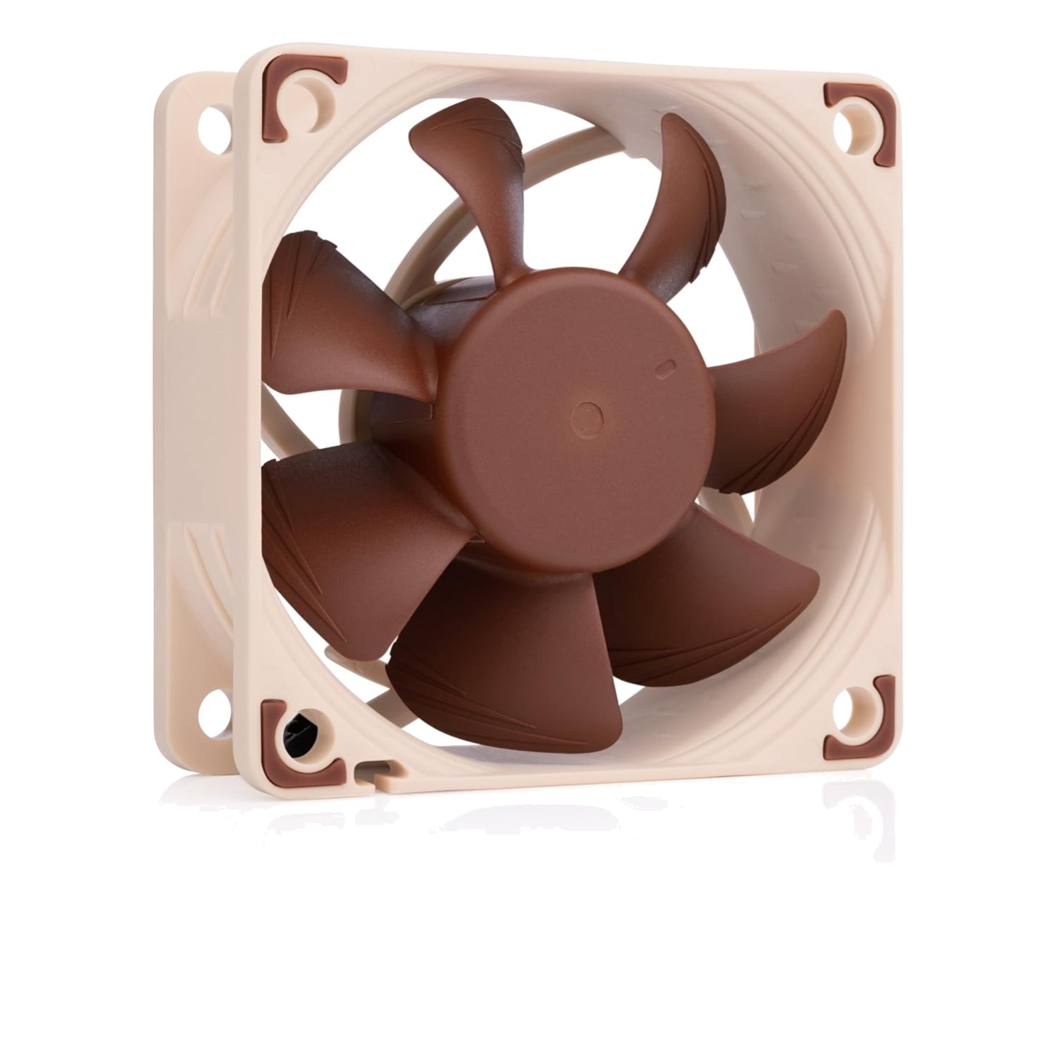 Quiet Fan, 4-Pin 60mm, Brown