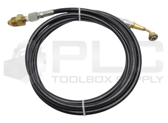 PARKER 0870520000 HYDRAULIC CHARGE HOSE ASSEMBLY APROX 10′ W/ ATTACHMENTS