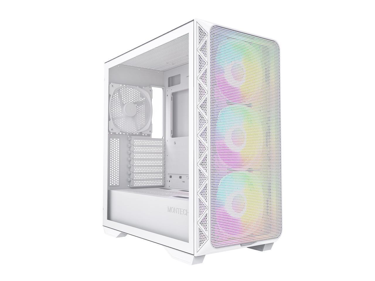 Montech AIR 903 MAX, E-ATX Mid Tower Case, High Airflow, 3x 140mm ARGB PWM & 1x