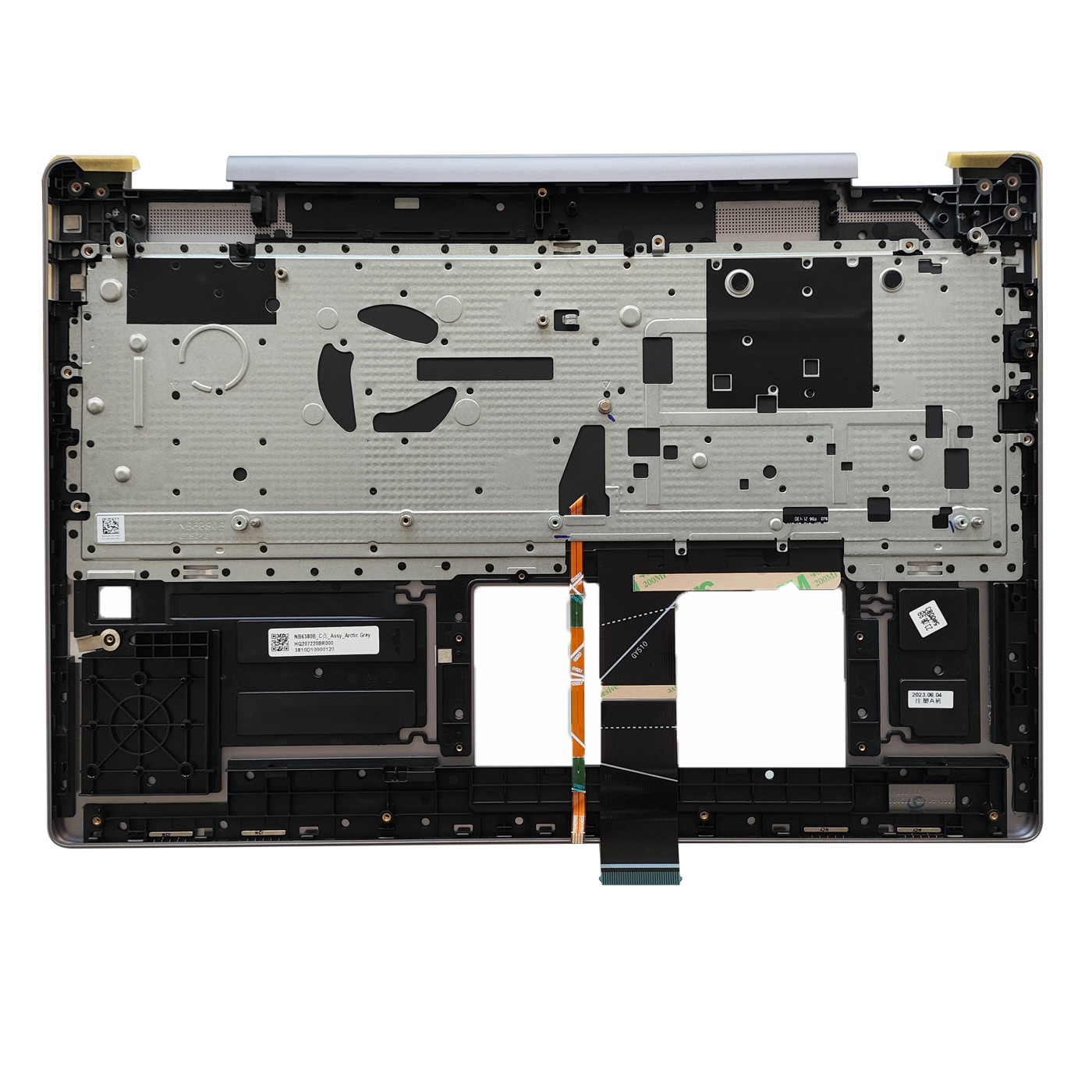 New Palmrest Keyboard For Lenovo Yoga 7 16 ARP8 83BS Arctic Grey HQ207220BR000