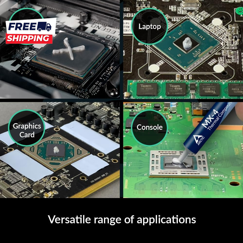 MX-4 (4 G) Premium Performance Thermal Paste for All Processors CPU GPU PC