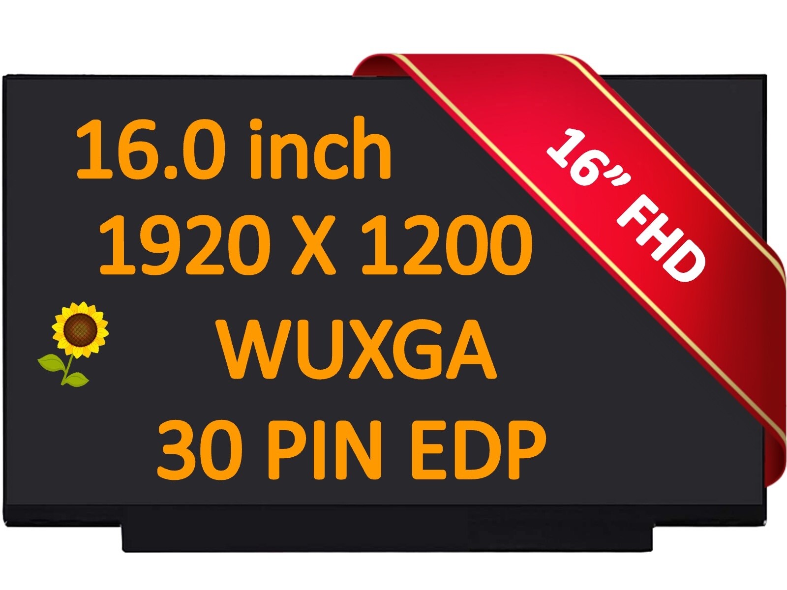 New Display for N160JCE-ELL REV.C1 C3 16″ FHD 1920×1200 LCD LED IPS Screen Panel