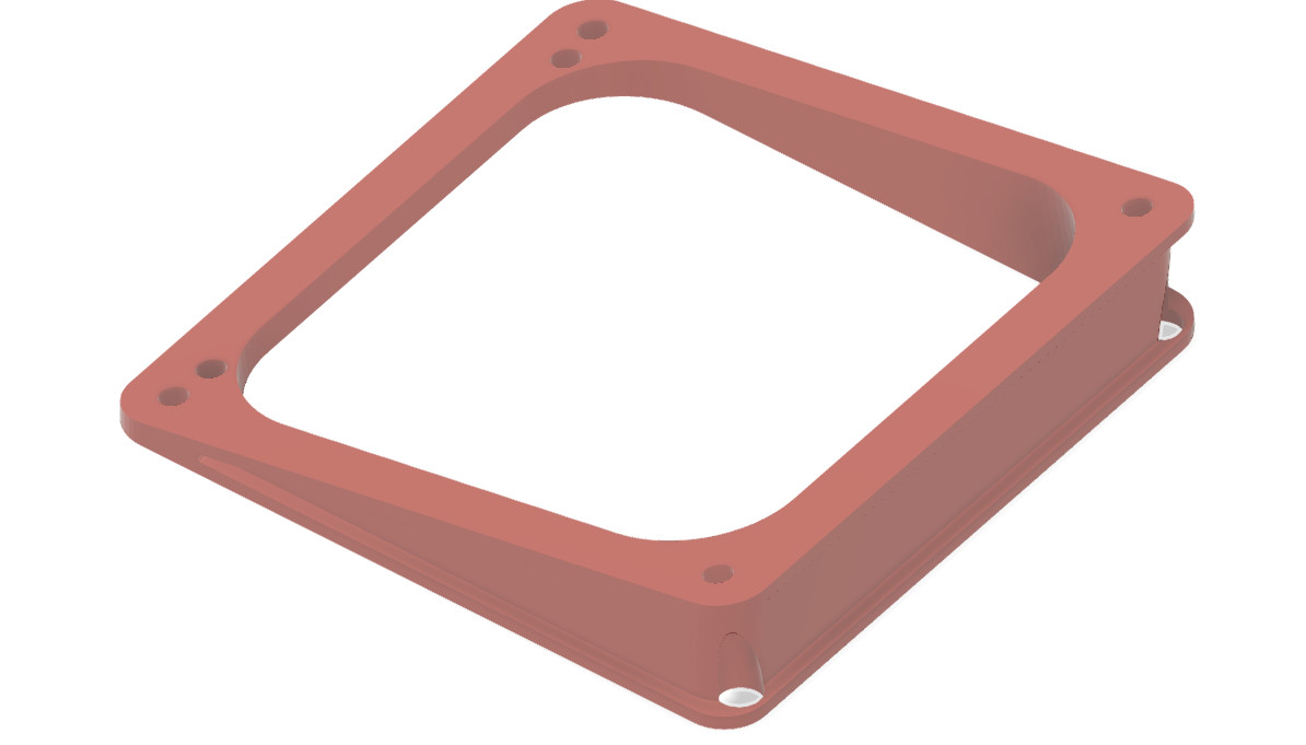 Angled PC Fan Bracket for Phanteks NV series, 120mm / 140mm