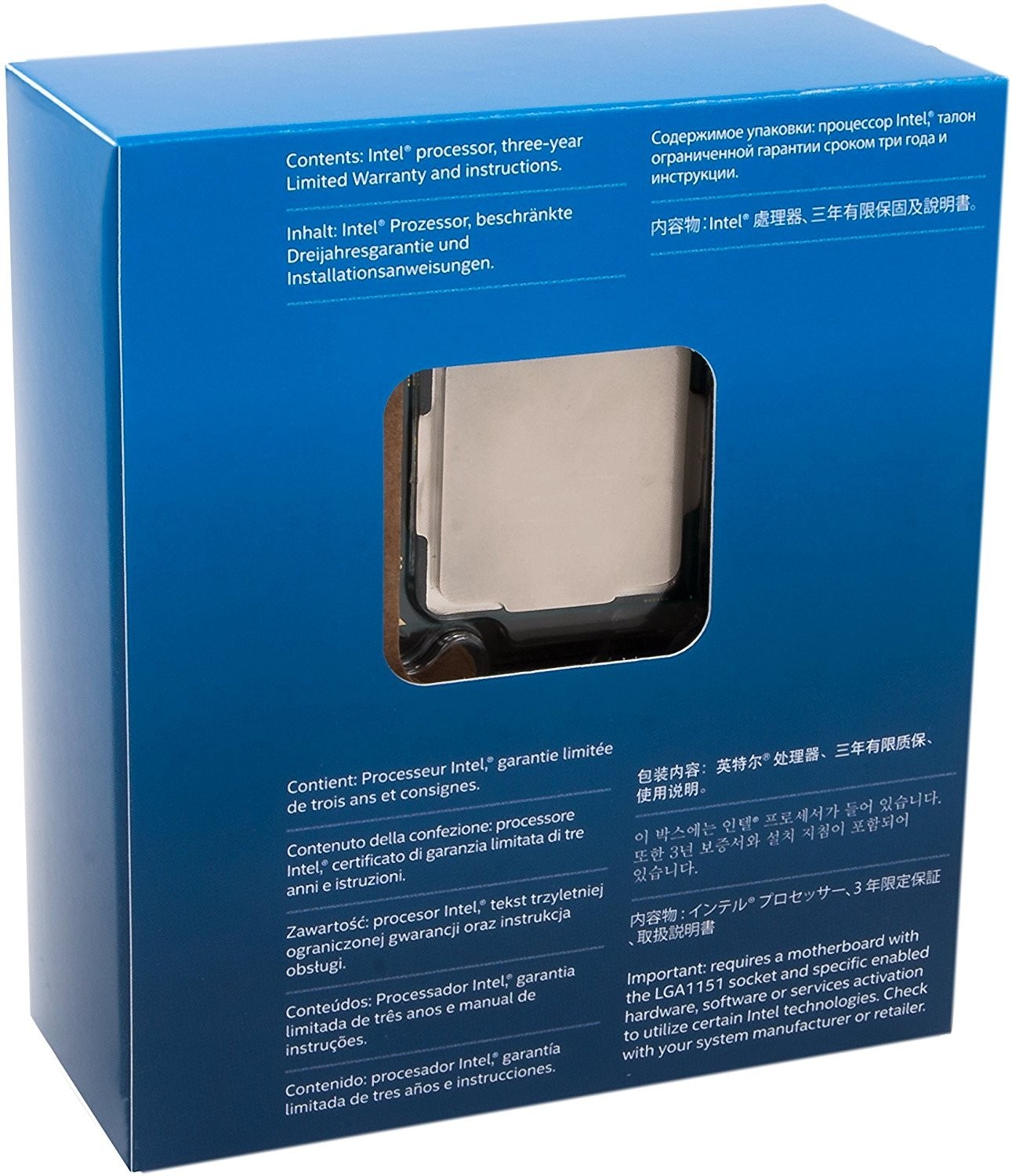 Intel Core i7-7700K Unlocked Processor 8M Cache up to 4.50 GHz Quad-Core Kaby