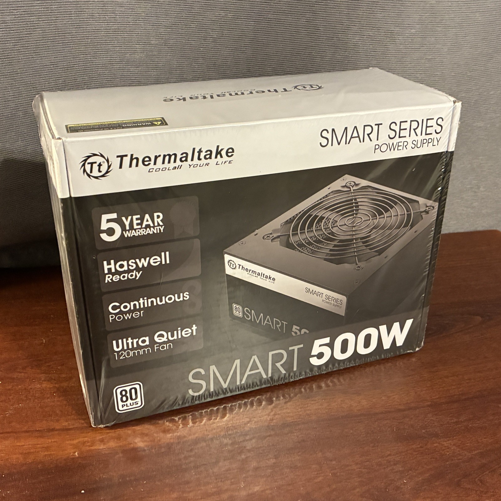 Thermaltake Smart 500W 80+ White Certified PSU ATX 12V PS-SPD-0500NPCWUS-WPS