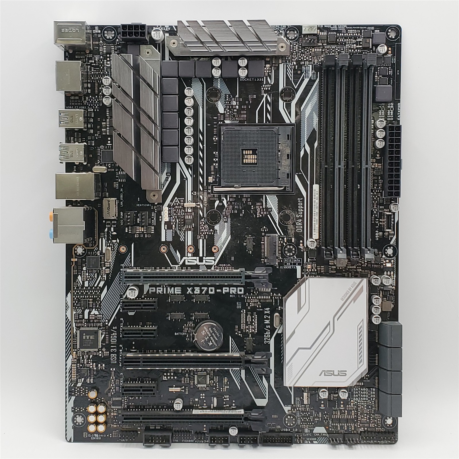 ASUS Prime X370-Pro AMD Ryzen AM4 DDR4 DP HDMI M.2 USB 3.1 ATX X370 Motherboard
