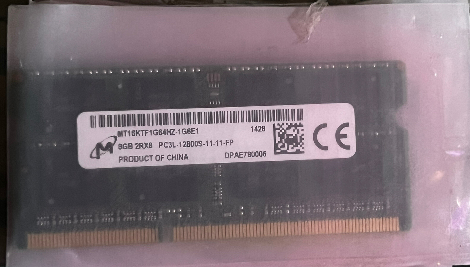 M 8GB 2Rx8 PC3L-12800S-11-11-Fp DDR3 1600MHZ DDR3L RAM sodimm M471B1G73BHO