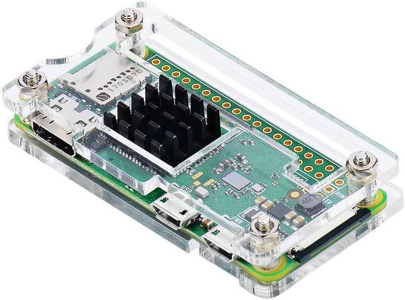 Raspberry Pi Zero 2 W Case Kit with Raspberry Pi Zero 2 W Case Power Supply