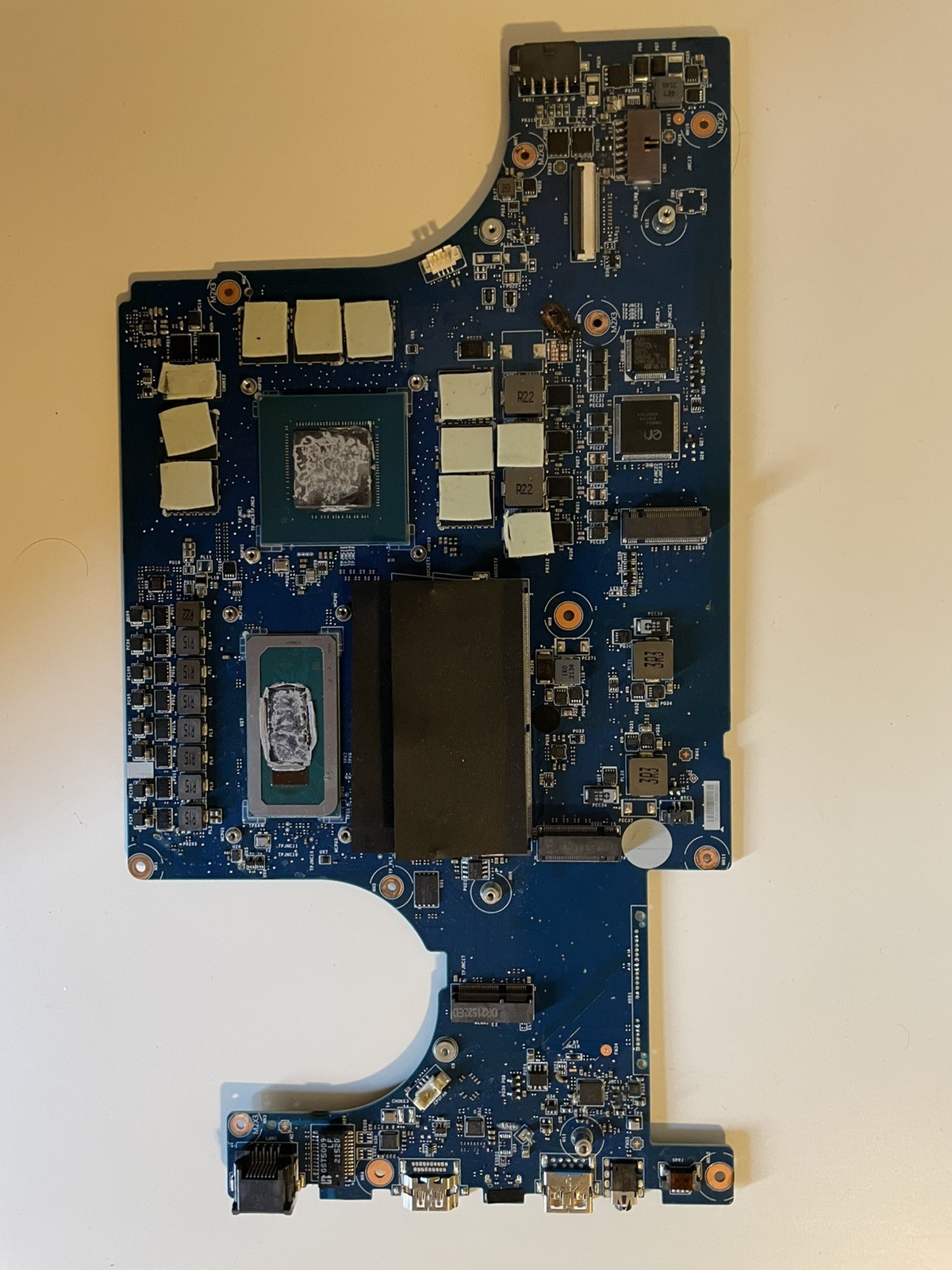 MSI Pulse GL76 Motherboard MS-17L3 I7-12700H RTX 3070 – Damage – For Parts As Is