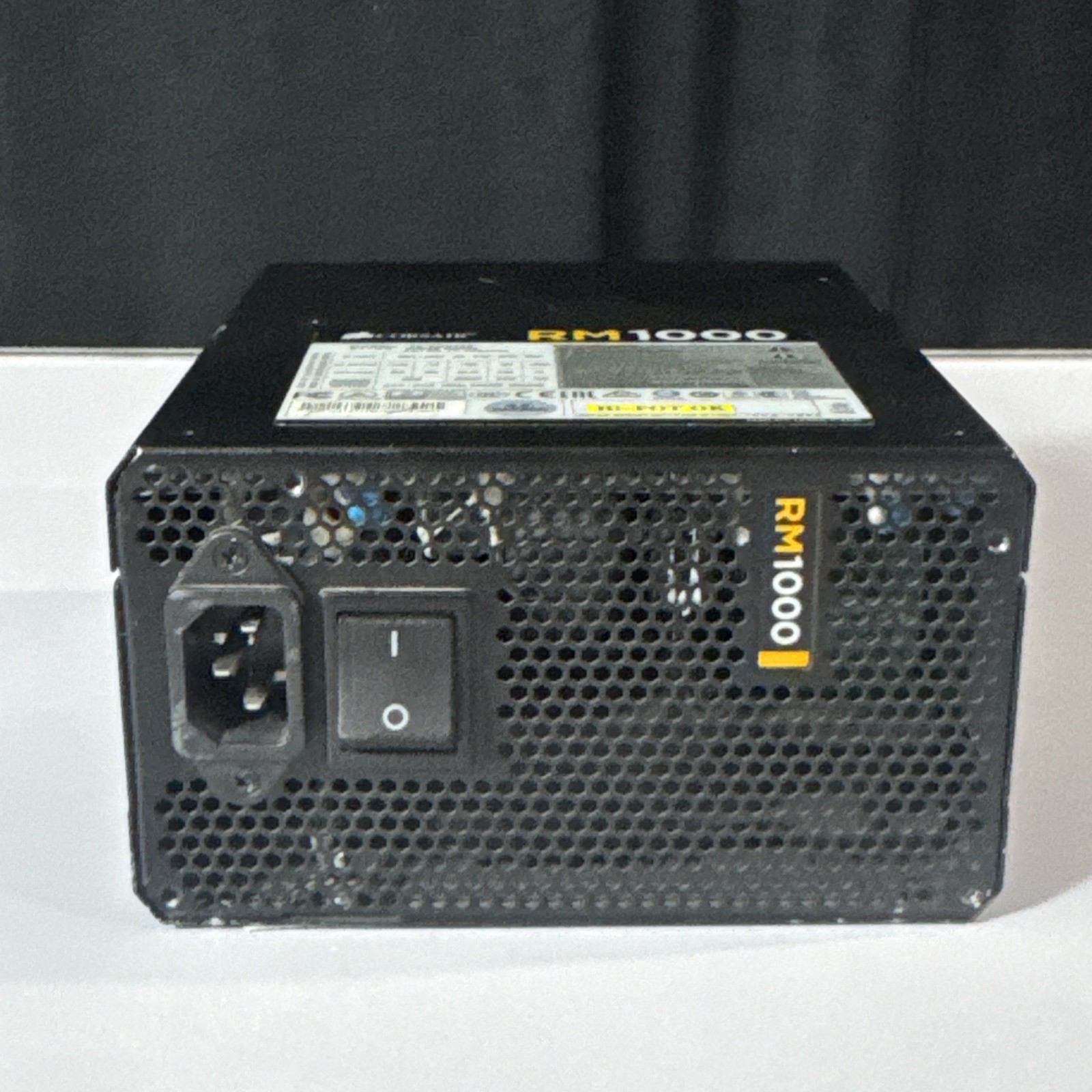 Corsair RM1000 1000W 80+ Gold Fully Modular ATX PSU No Cables