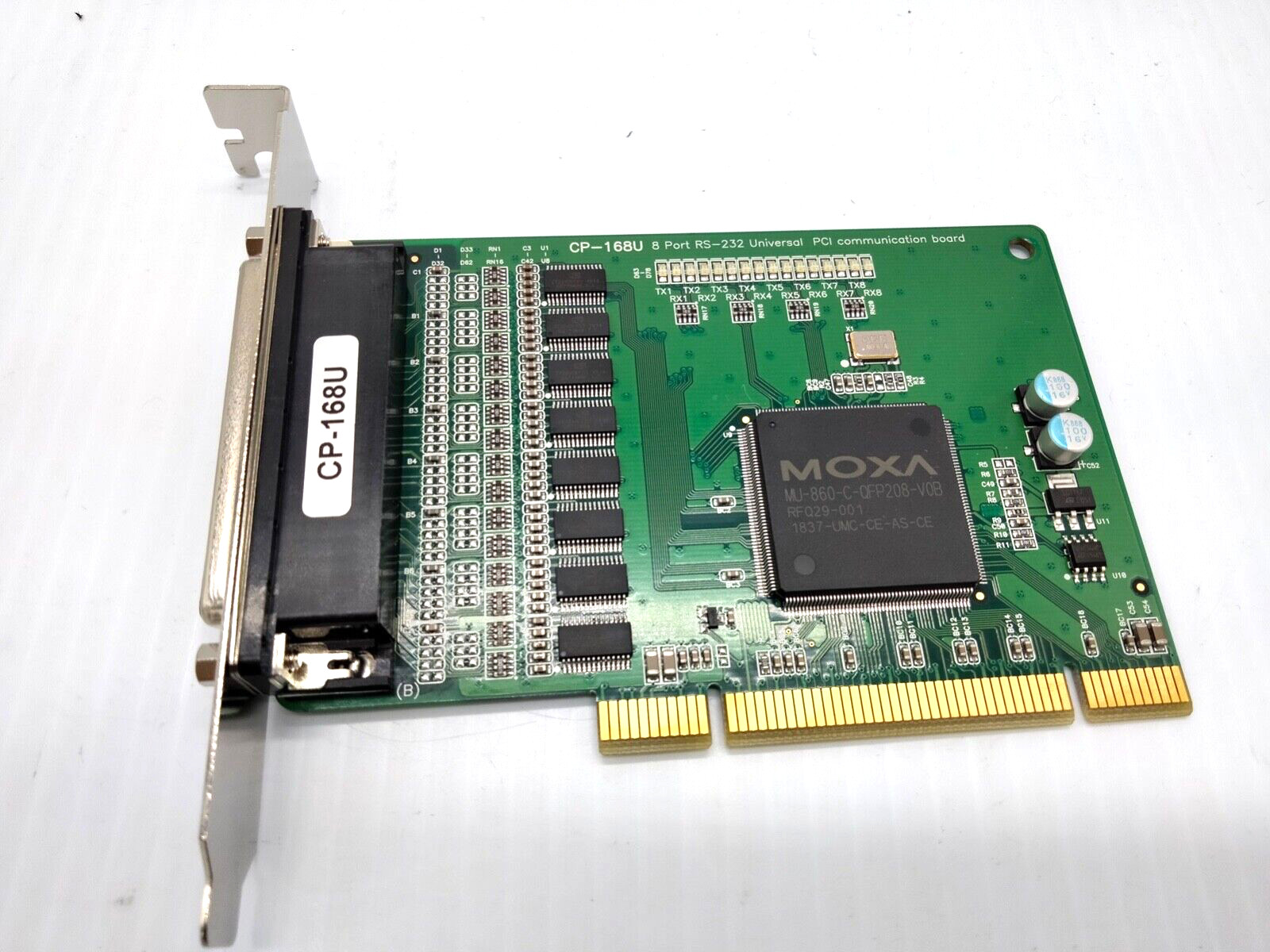 Moxa CP-168U 8-Port RS-232 Universal PCI communication board