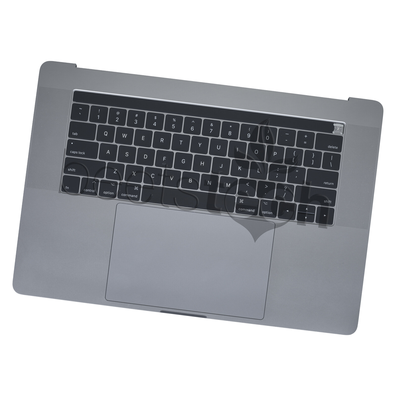 GR_B SPACE GRAY TOP CASE + KEYBOARD + BATTERY – MacBook Pro 15″ A1707 2016 2017