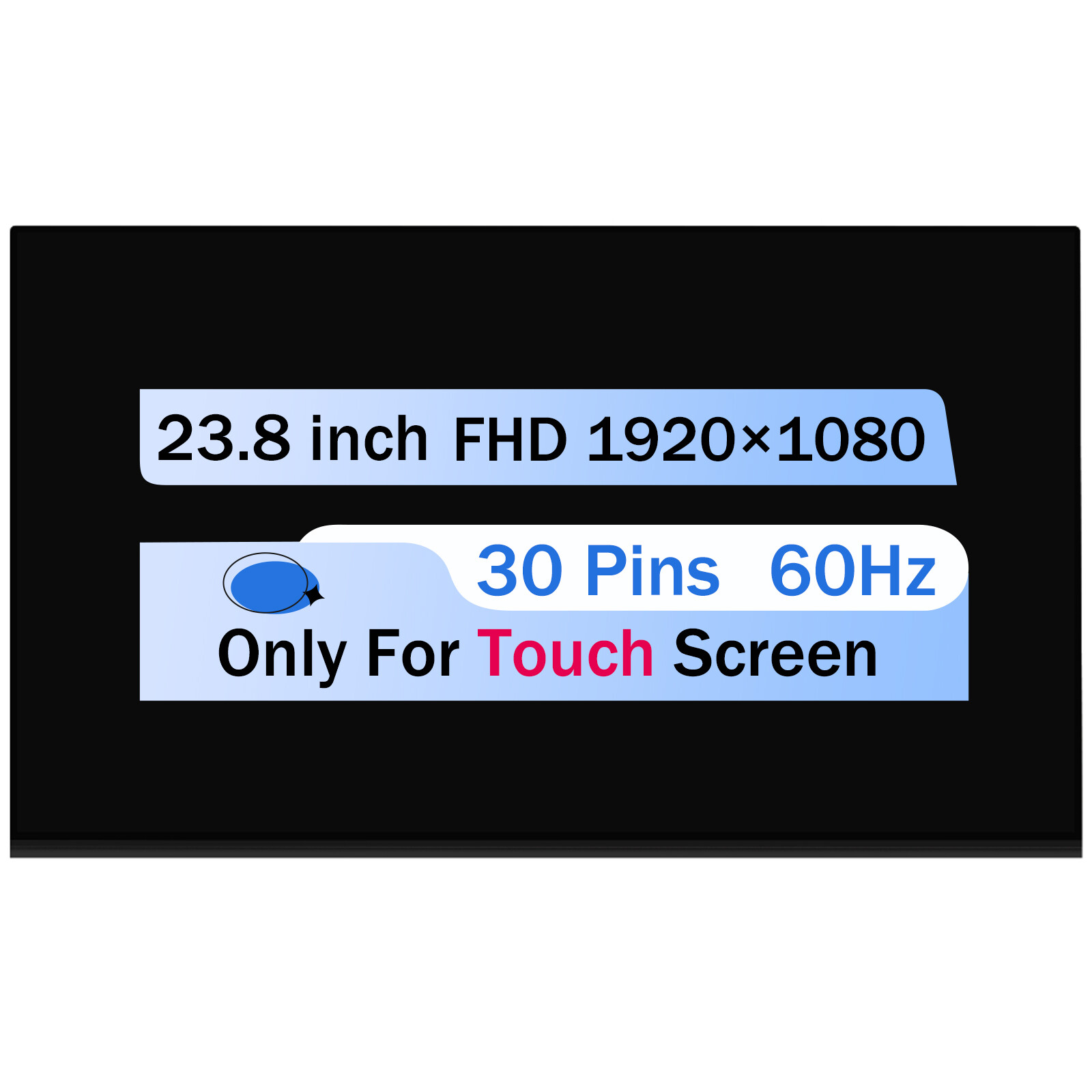 23.8″ For Dell OptiPlex 7410 AIO In-Cell Touch LCD Screen Replacement Panel FHD