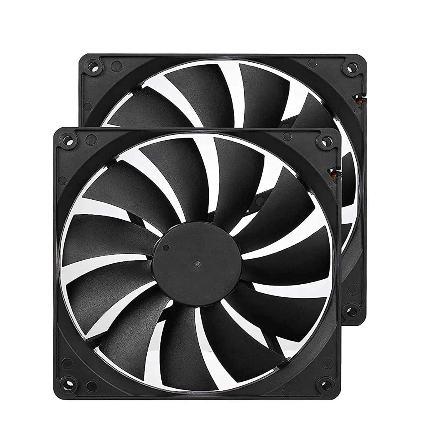 140mm Case Fan Quiet High Performance PC Fan 140mm Standard Case Fan 3pin 4pi…
