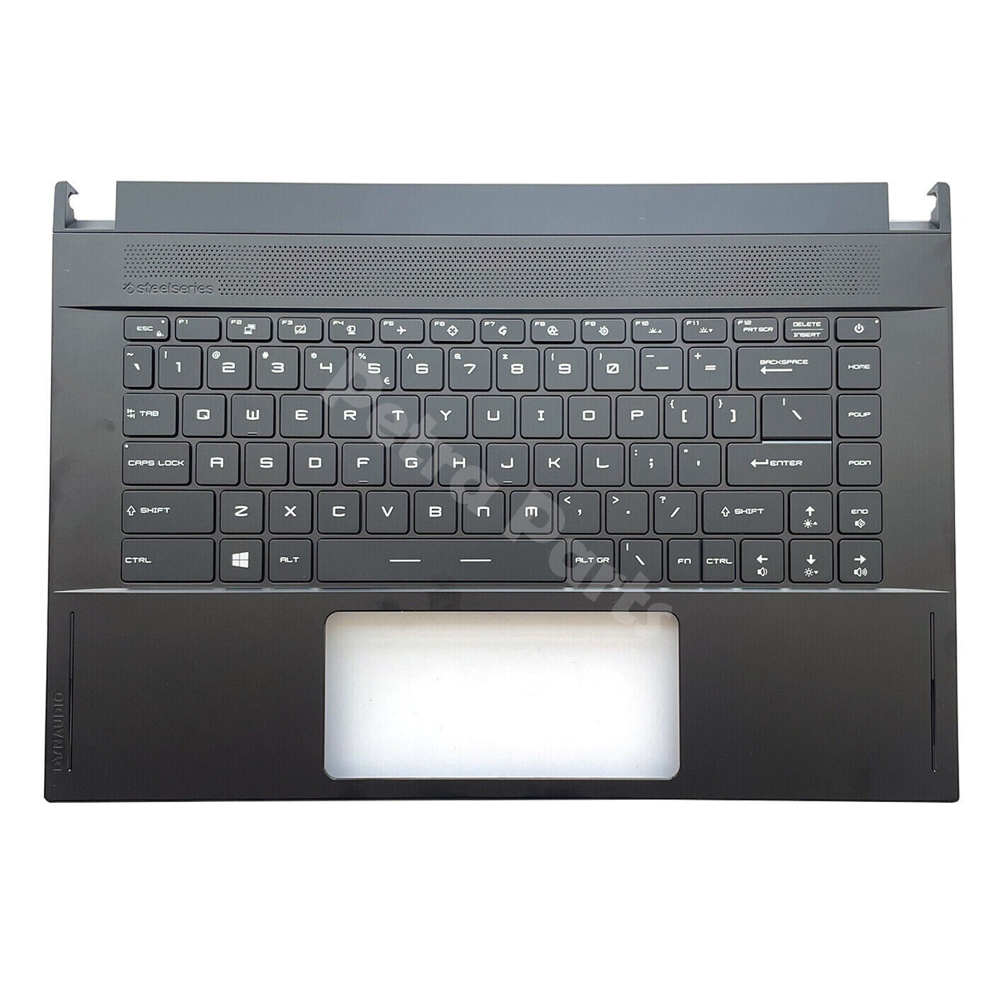 for MSI GS66 Stealth MS-16V1 15.6in Palmrest upper Cover 3076V1C214 US Keyboard