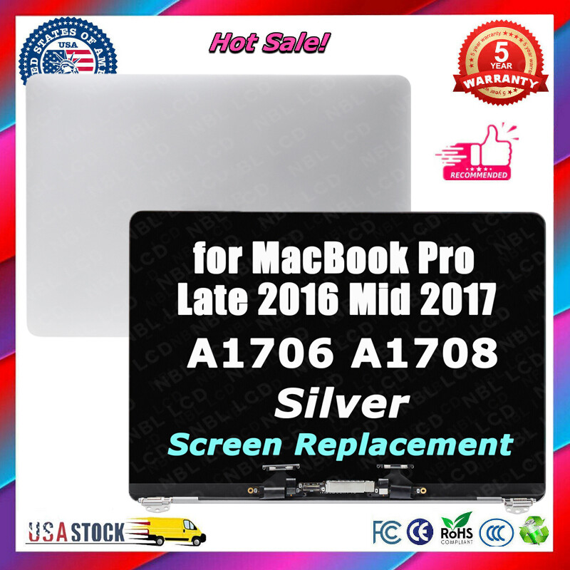 LCD Screen Display Assembly For MacBook Pro 13″ A1706 A1708 Late 2016 Mid 2017