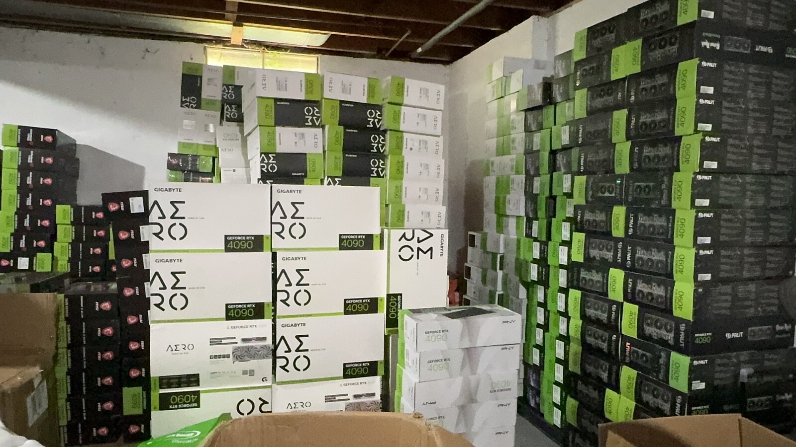 Liquidation (FOR PARTS) 100 x Random RTX 4090 GPU (No Core & VRAM) With Box Lot