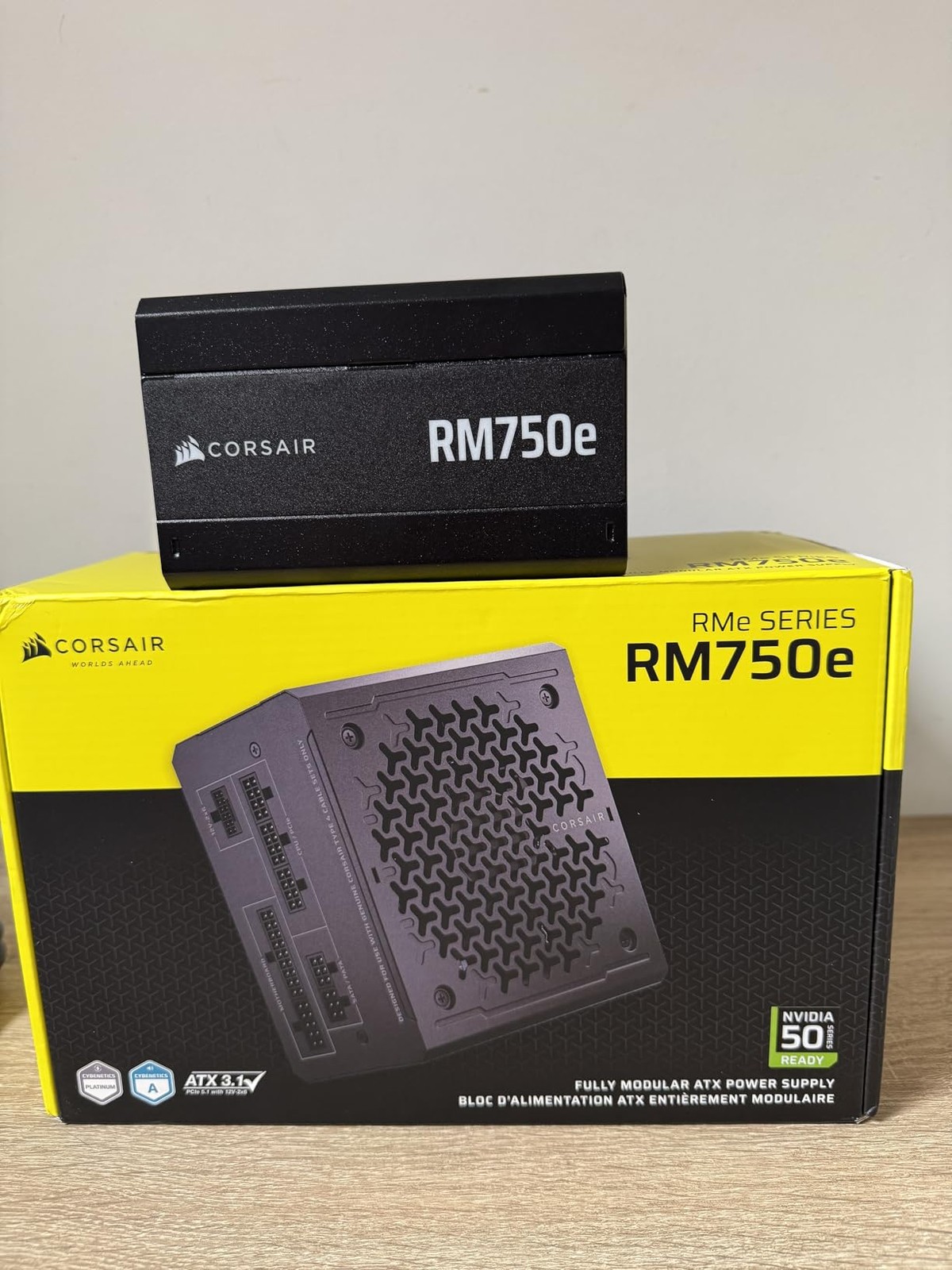 Corsair RM750e ATX3.1 PCIe5.1 750W Fully Modular PSU Black