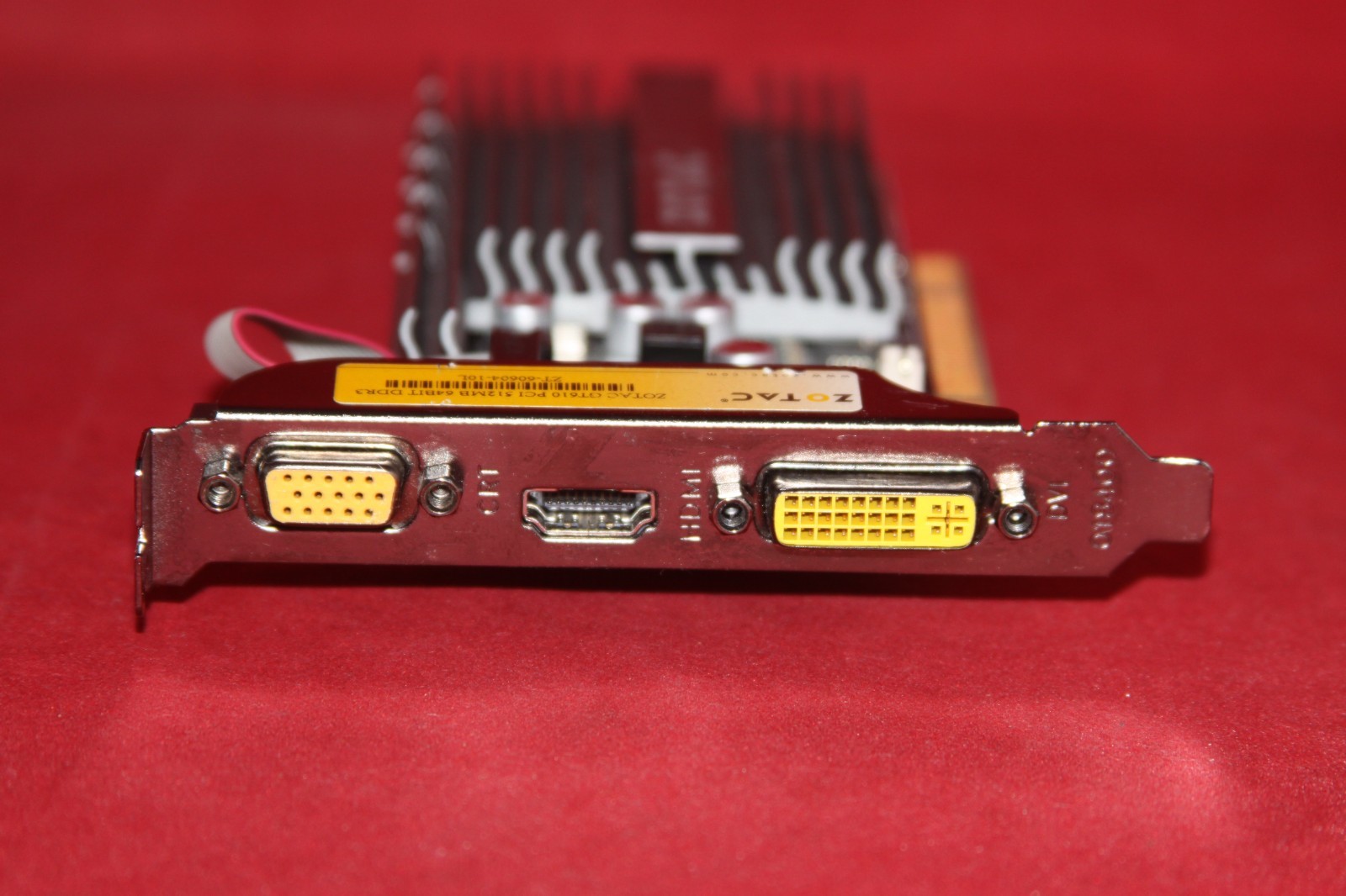 Zotac GeForce GT610 512MB 64BIT DDR3, PCI Graphics Card. (ZT-60604-10L)