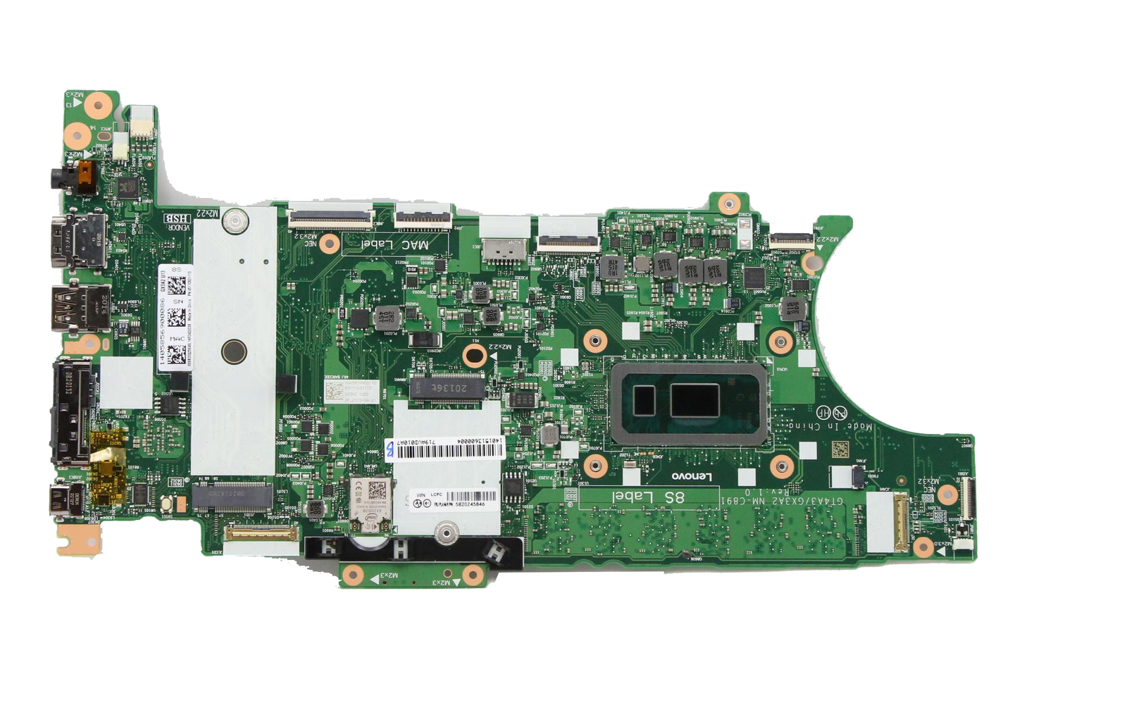 For Lenovo Thinkpad X13 T14s laptop Motherboard i5-10310U 16GB 5B20Z45846