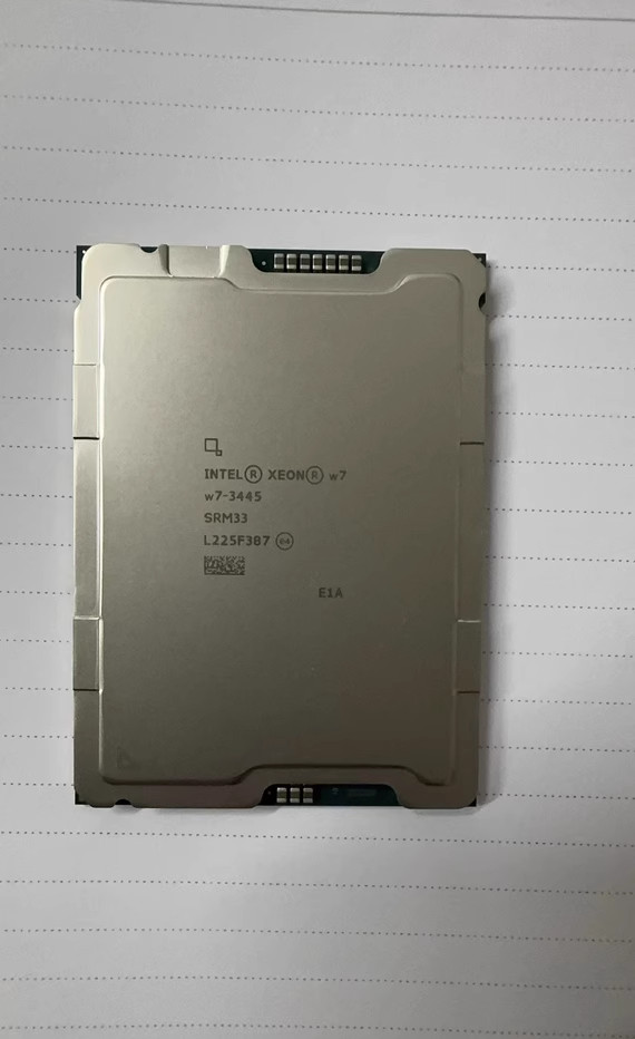 Intel Xeon W7-3445 2.60GHz~4.80GHz 20 Core LGA4677 TDP-270W~324W CPU Processor