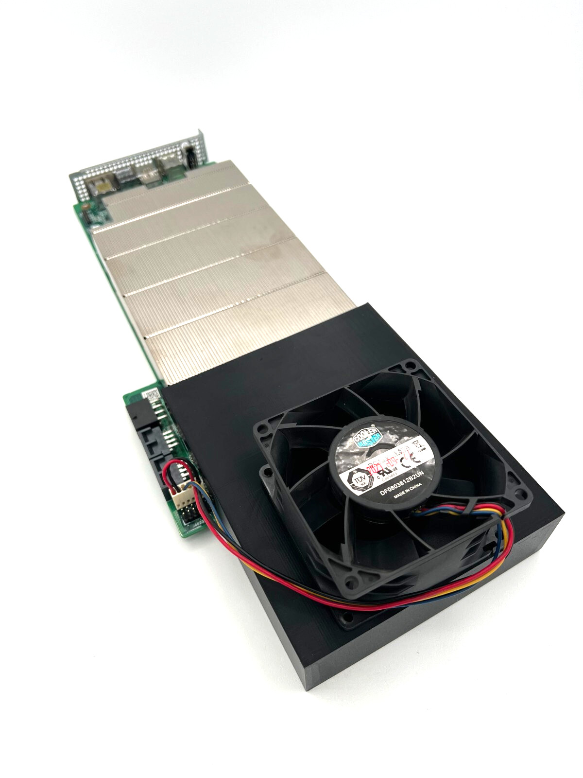 BC250 80mm FAN SHROUD DUCT Cooling Asrock BC-250 Black White Red Silver Yellow