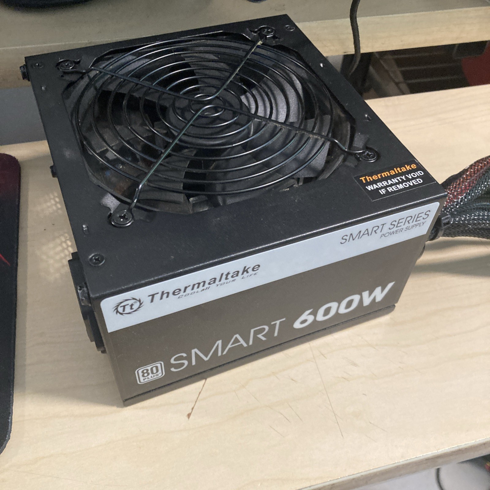 Thermaltake Smart 600W ATX Desktop Power Supply TTP-0600P-W Non Modular