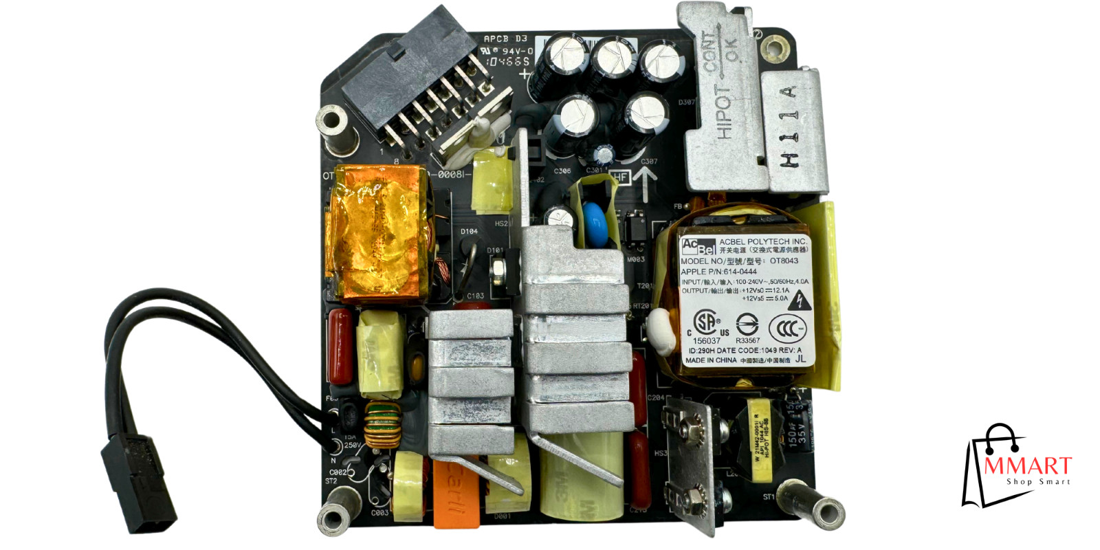 Apple A1311 iMac 205W PSU Power Supply Board AcBel OT8043 614-0444