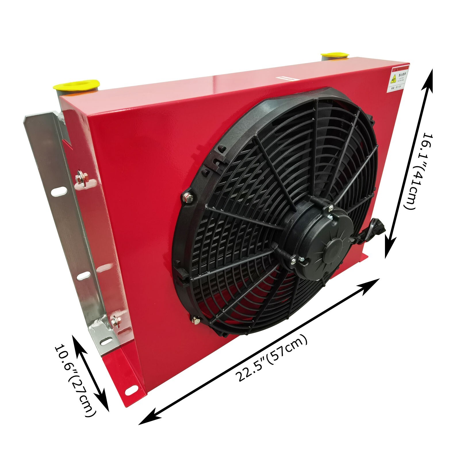 12V Aluminum Hydraulic Air Cooled Radiator 160 °C Liquid Cooler