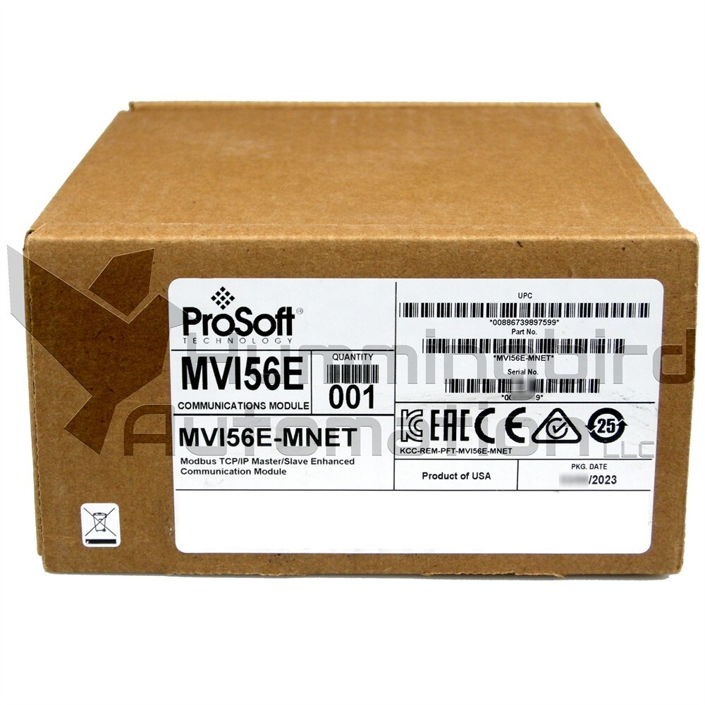 2023-2024 SEALED ProSoft MVI56E-MNET Modbus Communication Module TCP/IP Surplus