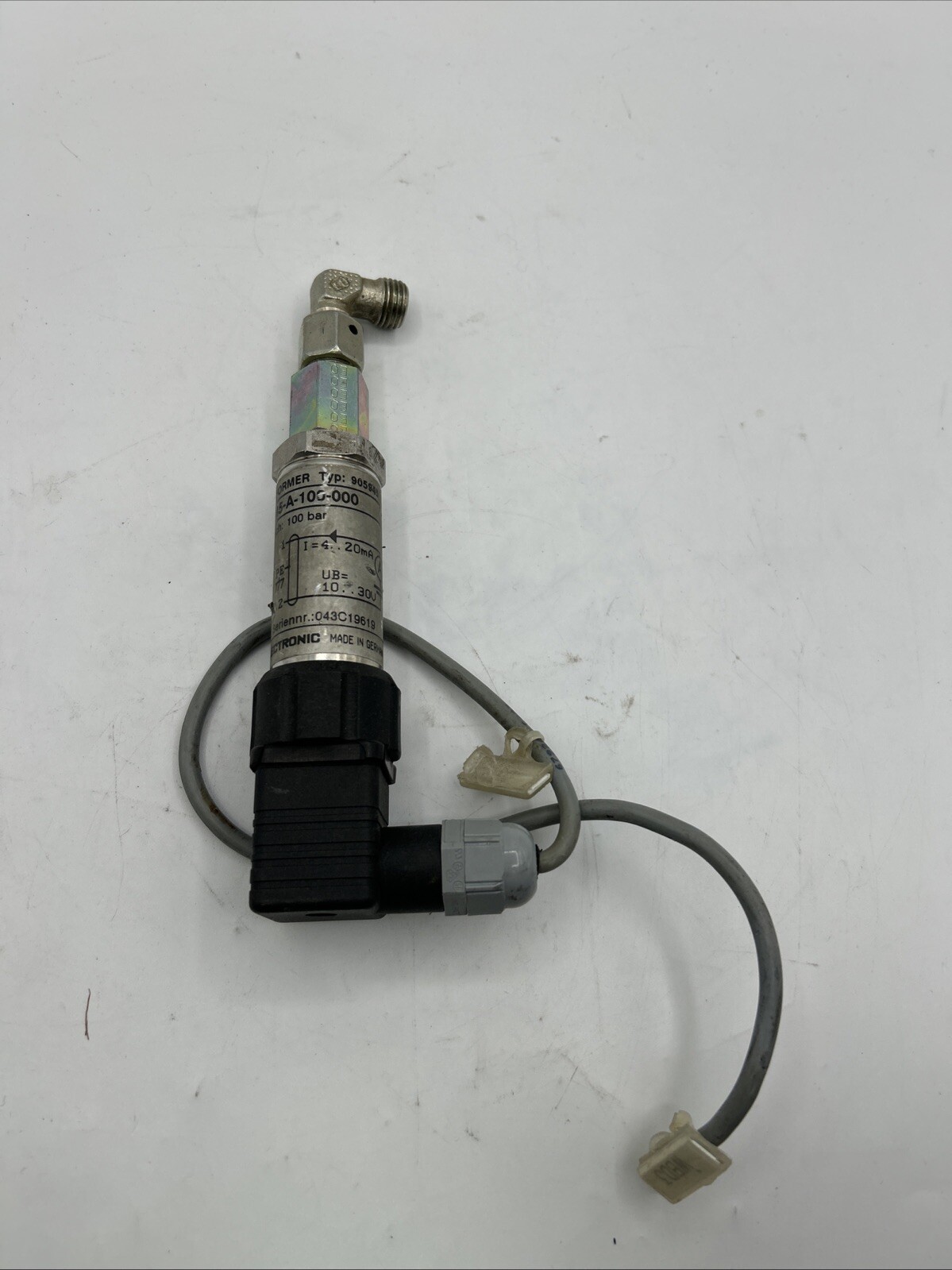 PRESSURE TRANSMITTER HYDAC HDA-3445-A-100-000 See Pics 30 Days Warranty
