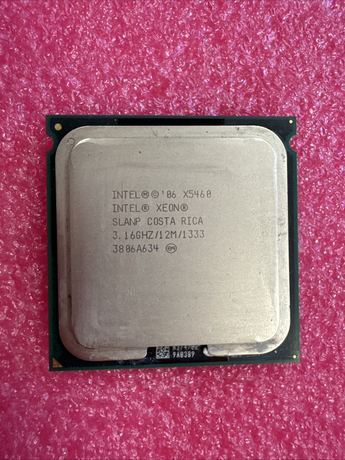 Intel Xeon X5460 SLANP 3.16GHz 12MB 1333MHz Quad-Core LGA771 CPU Processor