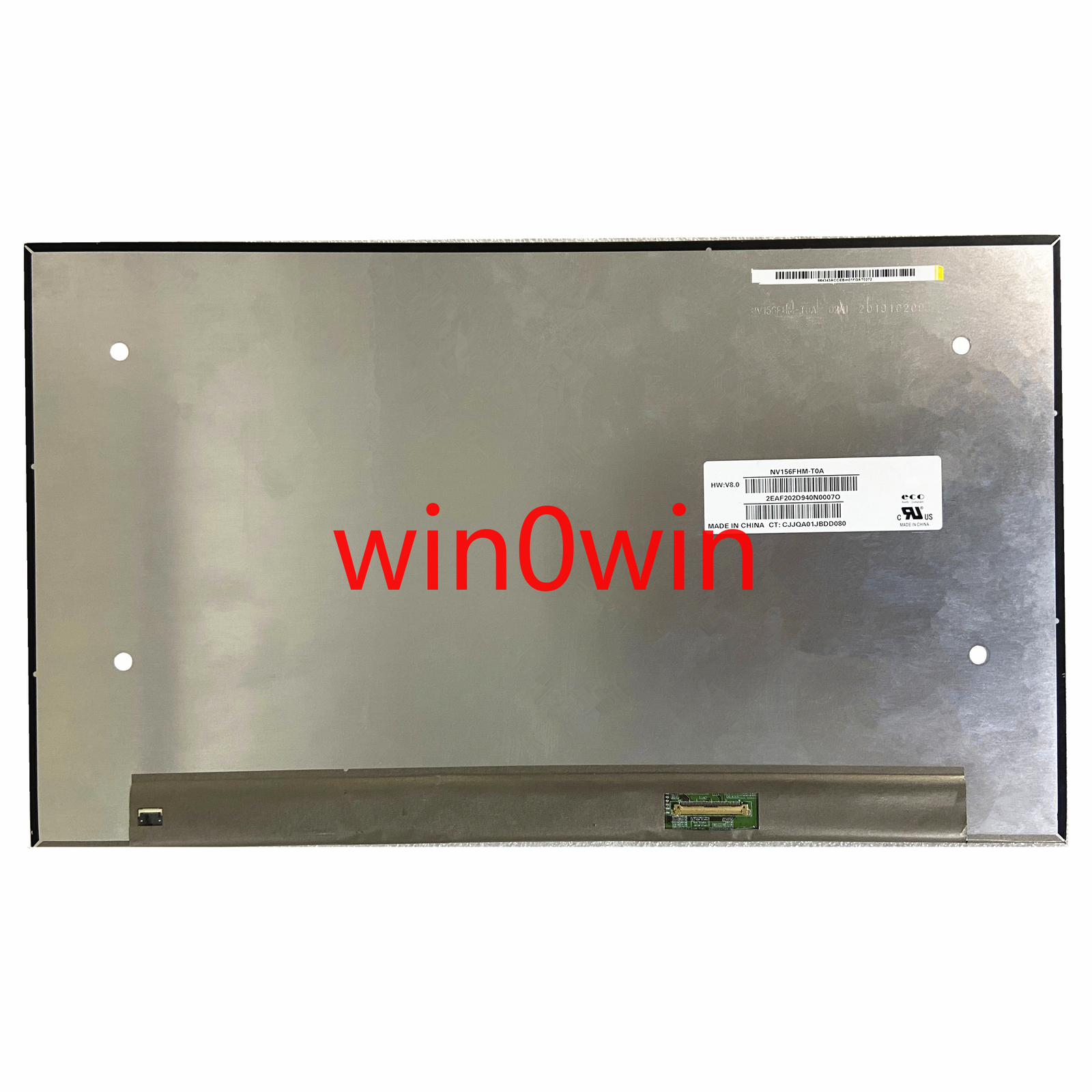 NV156FHM-T0A V8.0 EDP 1920*1080 IPS LCD SCREEN PANEL MATRIX