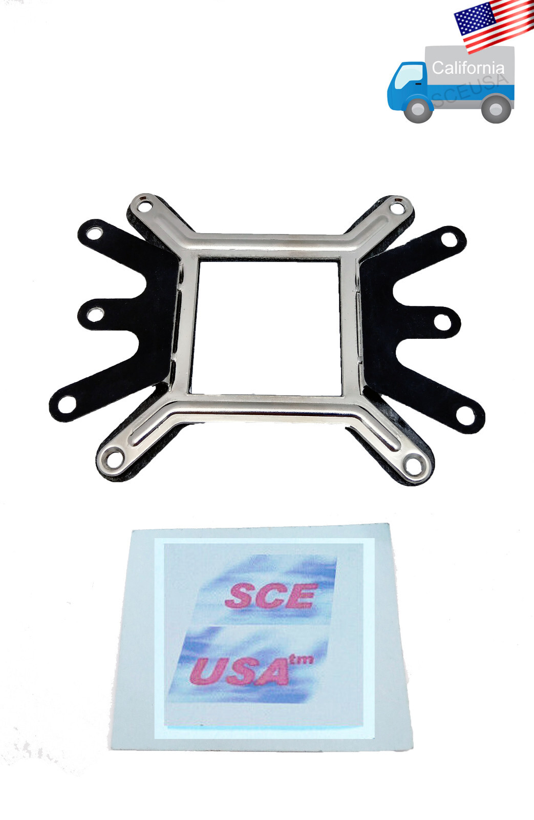 Universal Backplate for Titan CPU Cooler Socket for AMD AM2 AM2+ K8 LGA 775