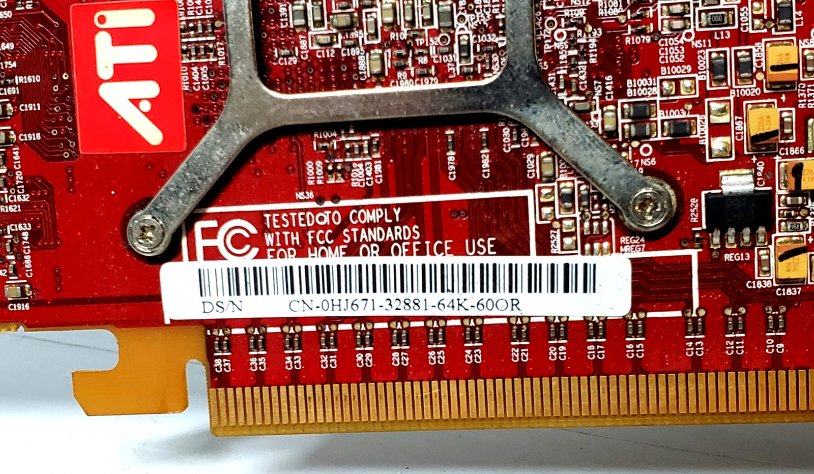 ATI Radeon X1900 XT 512MB PCI-E Graphics Card 102-A52062-50 Apple Mac Book Pro