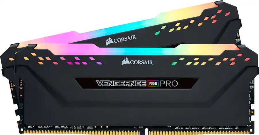 CORSAIR – VENGEANCE RGB PRO 64GB (4x16GB) DDR4 3200MHz C16 UDIMM Desktop Memory