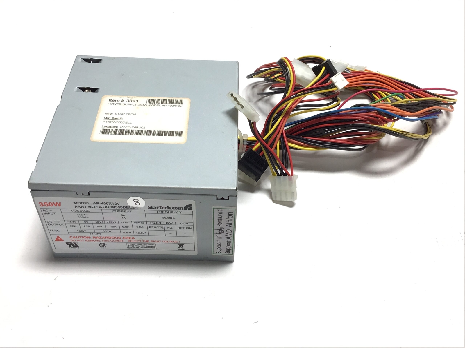 StarTech AP-400X12V – ATXPW350DELL Power Supply 350W 50/60Hz