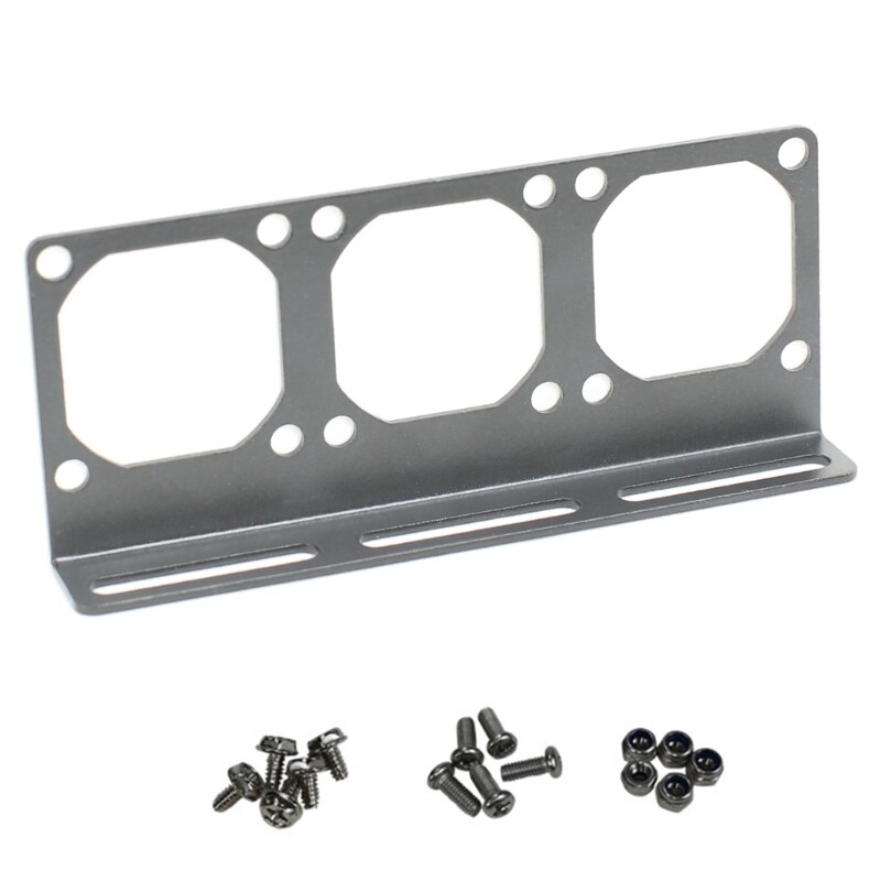 Universal 4cm Fan Bracket PC Chassis Fan Cooling Mount CPU Fan Holder 3Hole