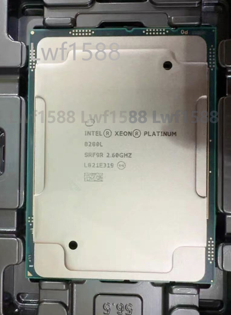 Intel Xeon Platinum 8280L QS 2.6GHz 28Core 56T 205W LGA3647 Server CPU processor