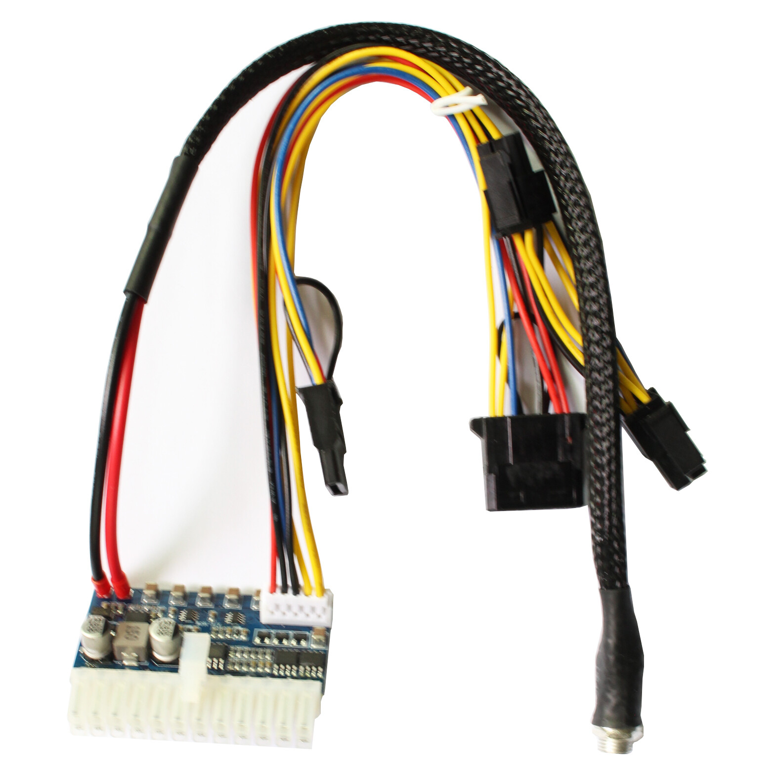 24Pin DC-ATX-160W 12V Pico Switch PSU Car Auto ITX ATX Power Supply Module