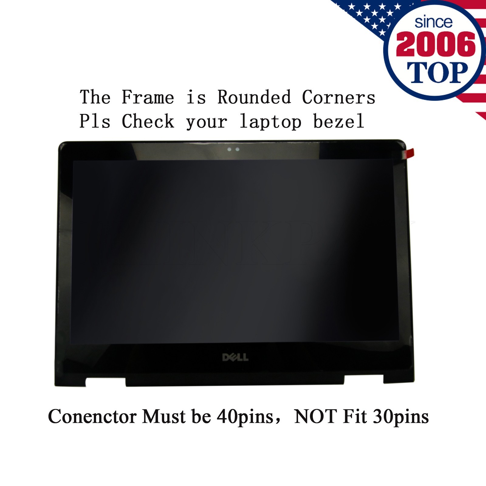 FHD LCD Touch Screen Digitizer Glass for Dell Inspiron 13 5000 Series 5368 5378