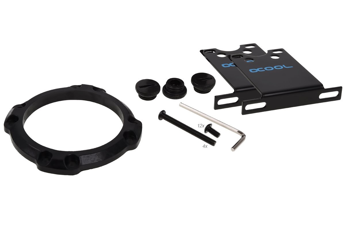 Alphacool Eisdecke D5 Pump Top V.3, Plexi Acrylic, Pump Not Included