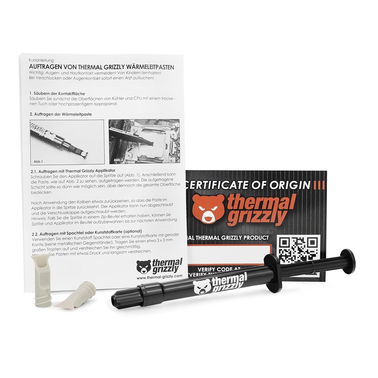 Thermal Grizzly Kryonaut Extreme The High Performance Thermal Paste 2g