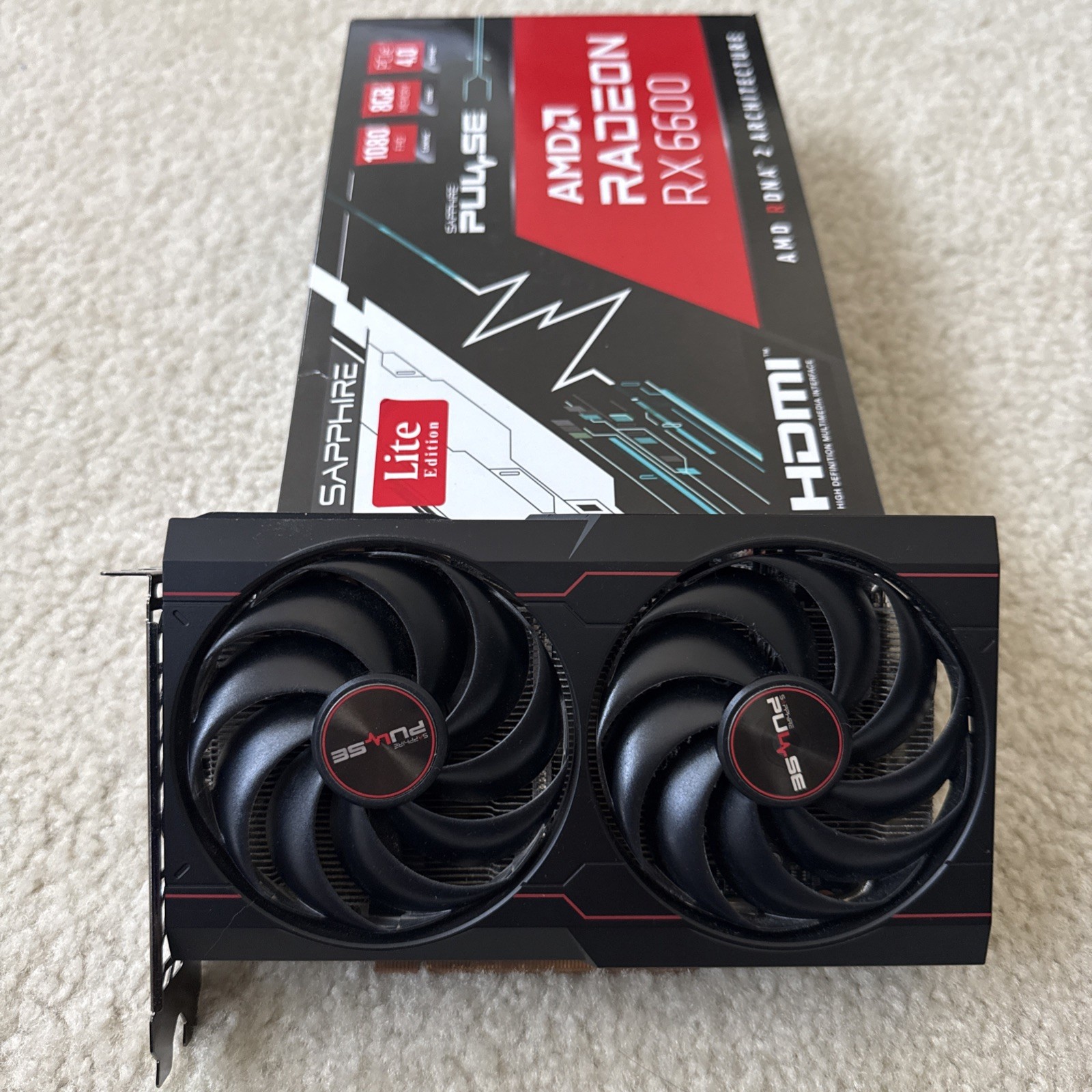 SAPPHIRE PULSE AMD Radeon RX 6600 8GB GDDR6
