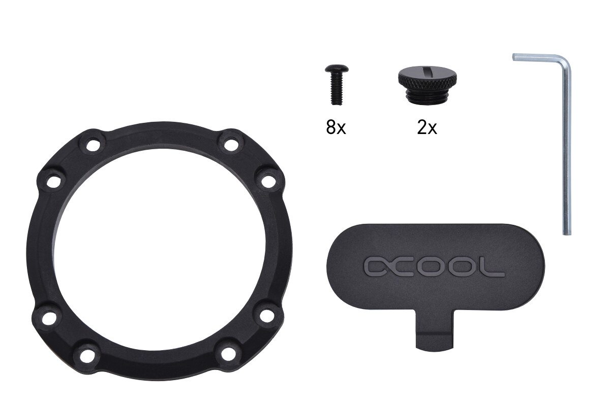 Alphacool ES 4U Reservoir with D5 Top (Pump Not Included)