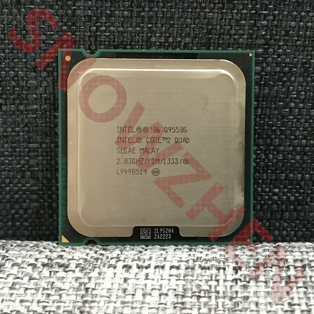 Intel Core 2 Quad Q9550S CPU 4-Core 2.83GHz/12M/1333 SLGAE LGA775 Processor